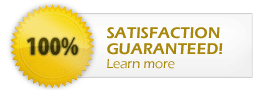 100% Satisfaction Guaranteed